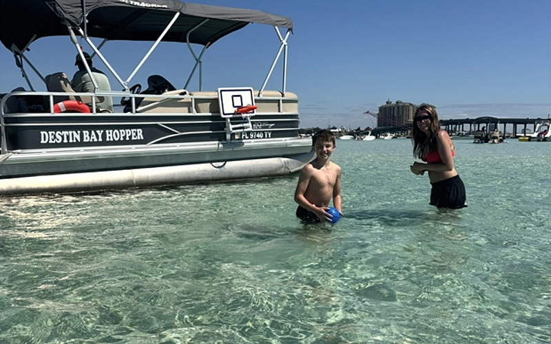 The Average Monthly Water & Air Temps in Destin, Florida